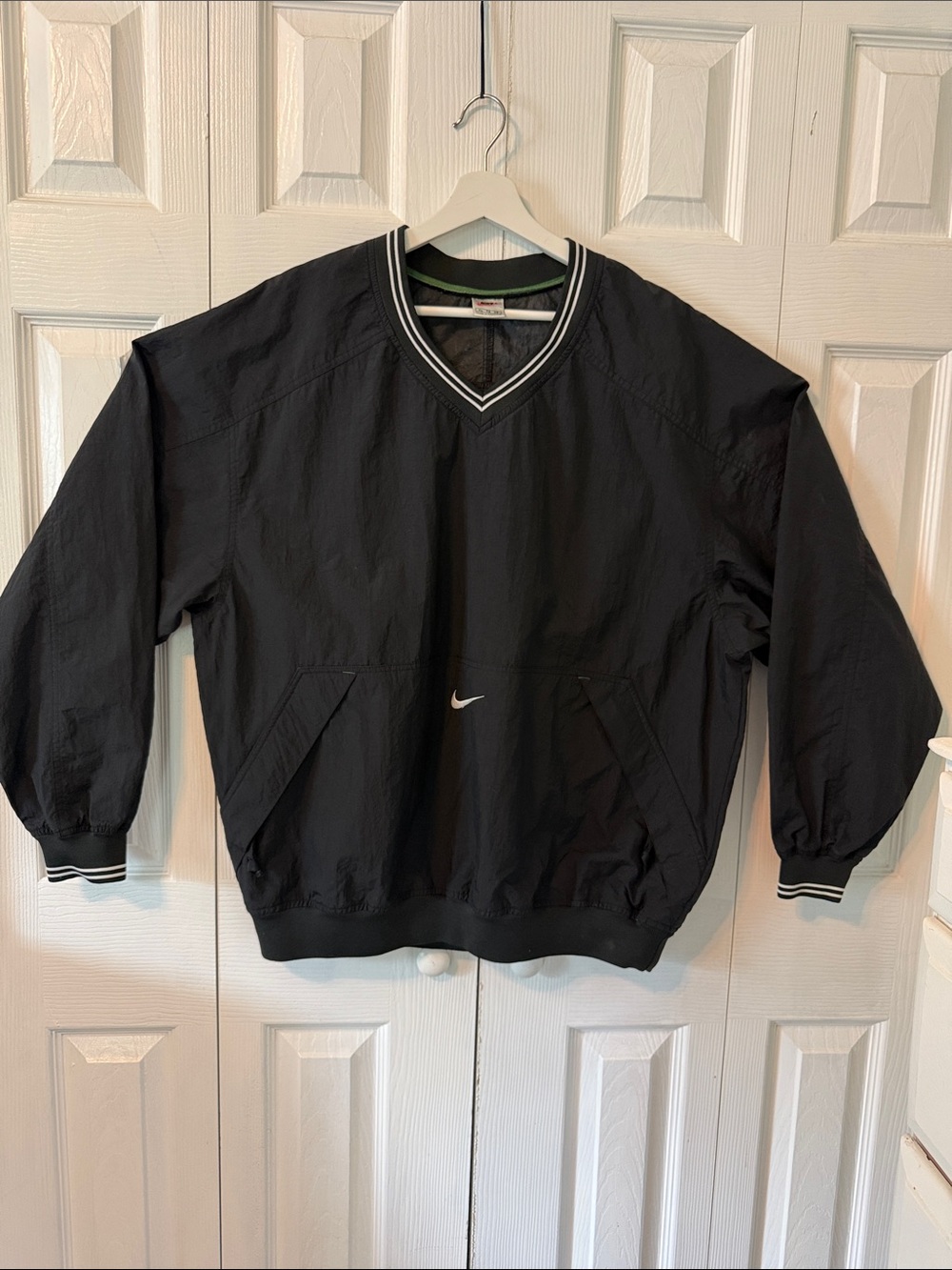 Vintage Nike Classic Men’s Pullover Lightweight Windbreaker Center Swoosh Sz XL